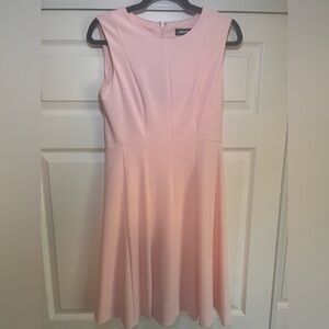 DKNY Soft Pink Midi Dress